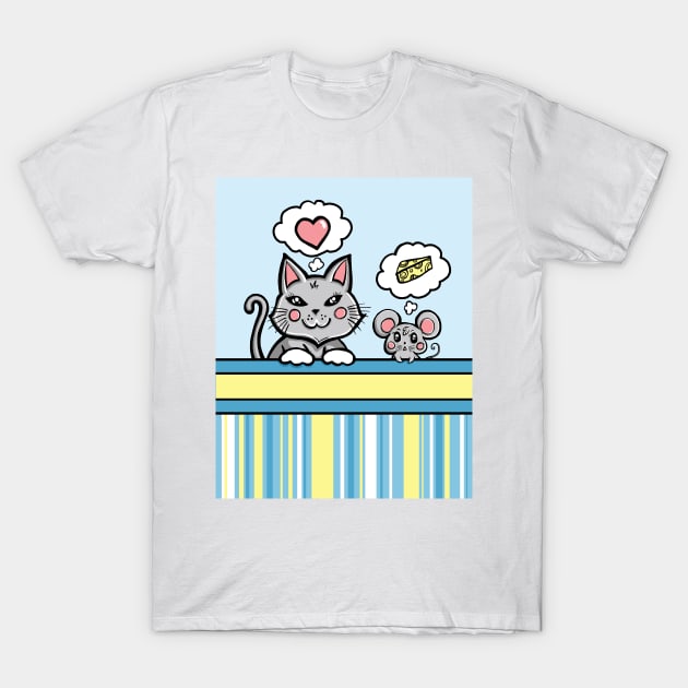 What the Heart Wants T-Shirt by OfficeInk